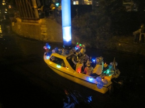 Skytube blauw donker 8m